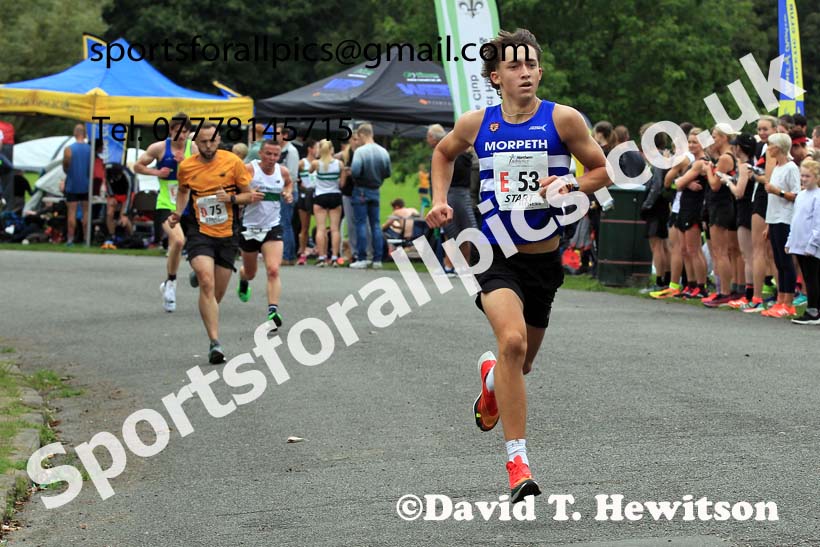 Senior mens Northern 6 Stage Relay, 2023 Northern 6 and 4 Stage Relays and Youngsters, Birkenhead Park, Wirral.  Photo: David T. Hewitson/Sports for All Pics